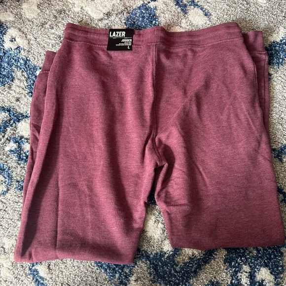 Sweatpants Joggers 3 Colors Men’s Gray Dark Blue Light Blue Burgundy - Picture 9 of 14